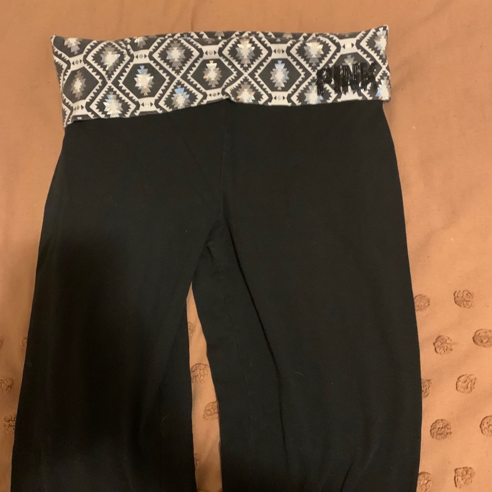 PINK Aztec Yoga Pants